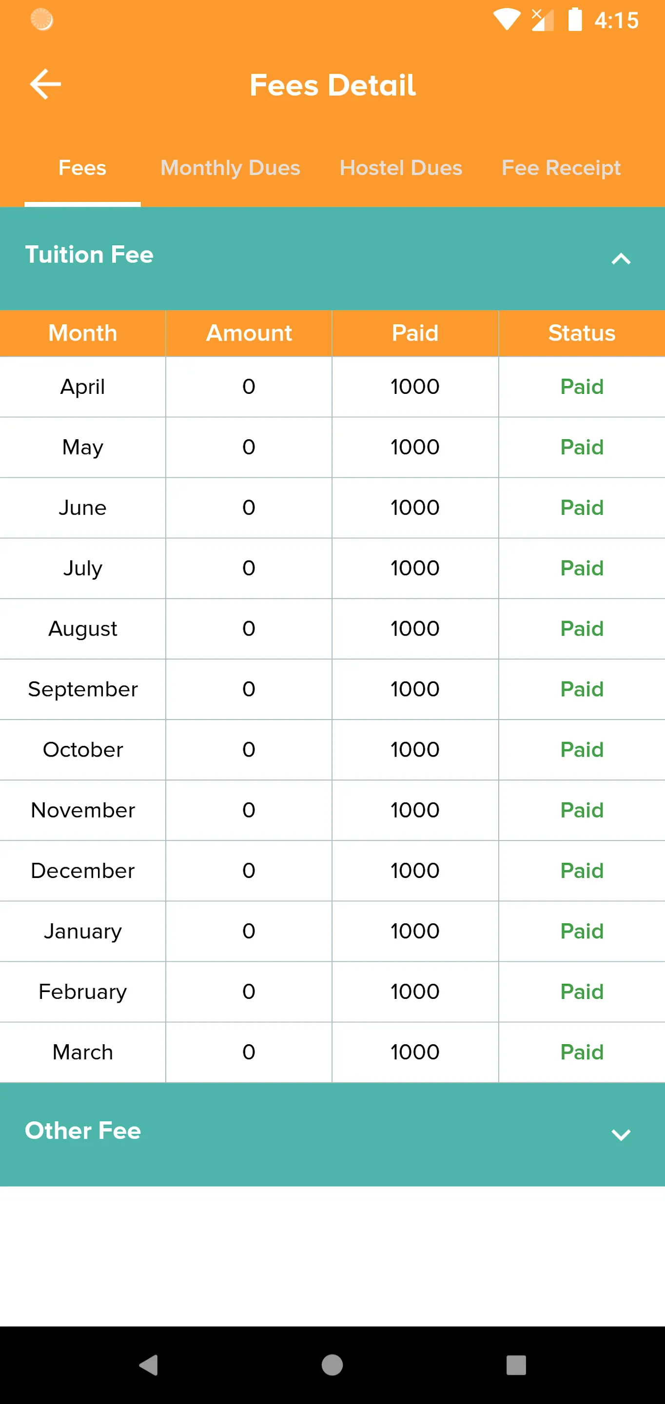 St. Joseph Secondary School | Indus Appstore | Screenshot