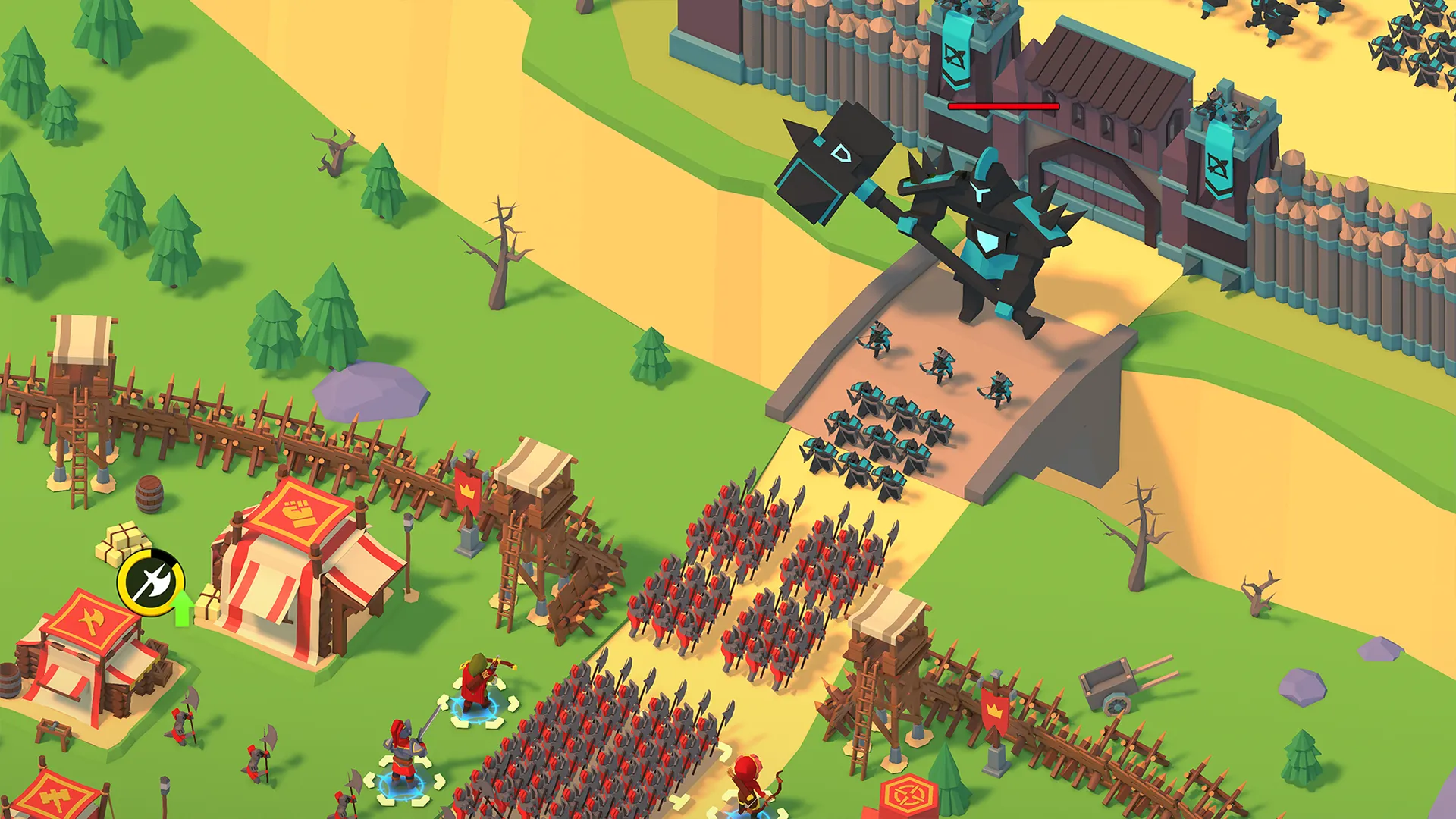 Idle Siege: War Tycoon Game | Indus Appstore | Screenshot