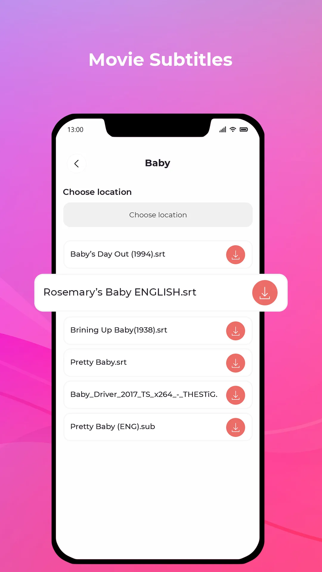 Subtitle Finder & Downloader | Indus Appstore | Screenshot