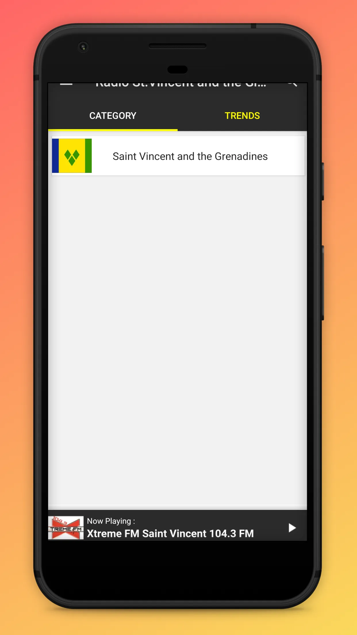 Radio St.Vincent and the Grena | Indus Appstore | Screenshot