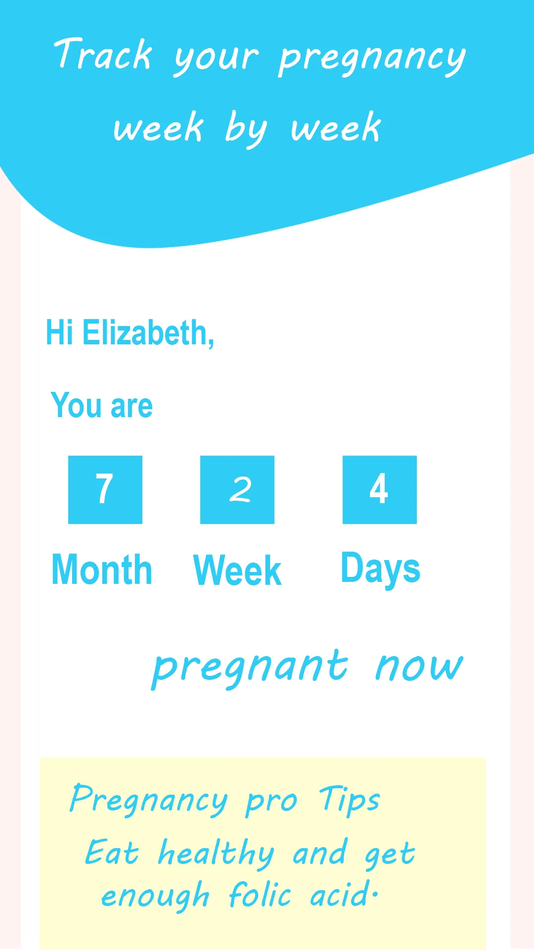 PREGNANCY TRIMESTER CHECKER | Indus Appstore | Screenshot