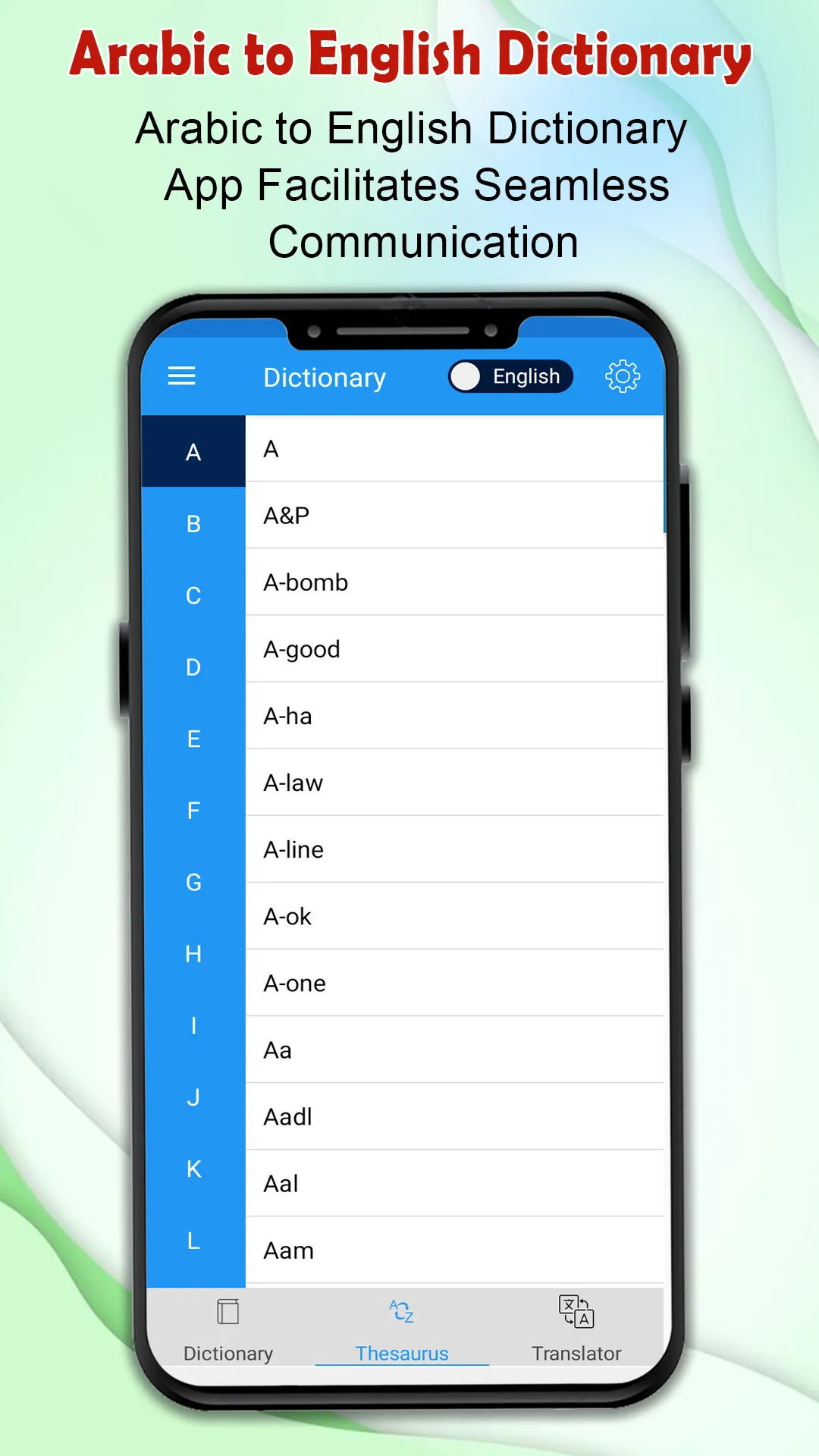 Arabic to English Dictionary | Indus Appstore | Screenshot