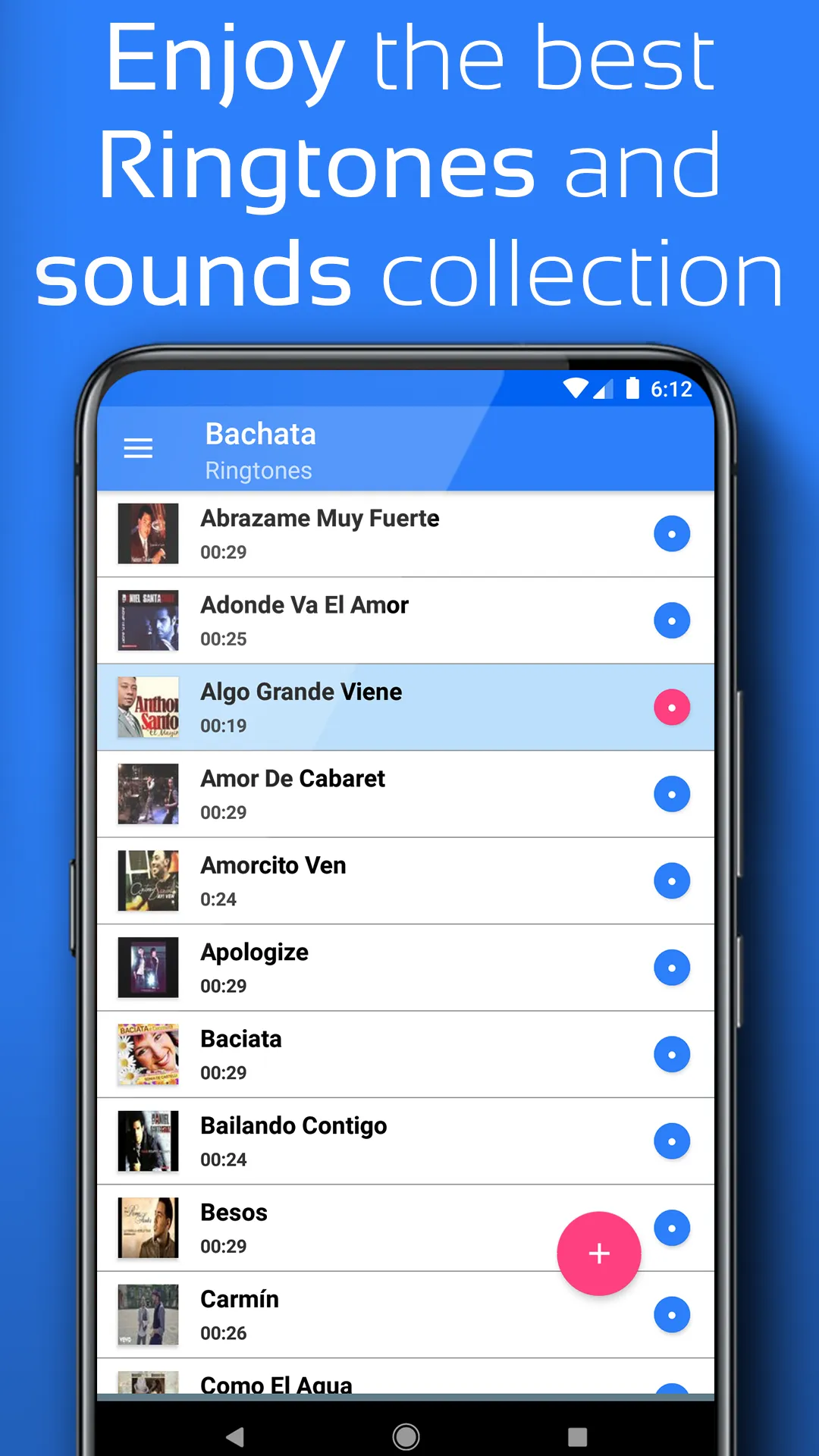 Ringtones Bachata Music | Indus Appstore | Screenshot