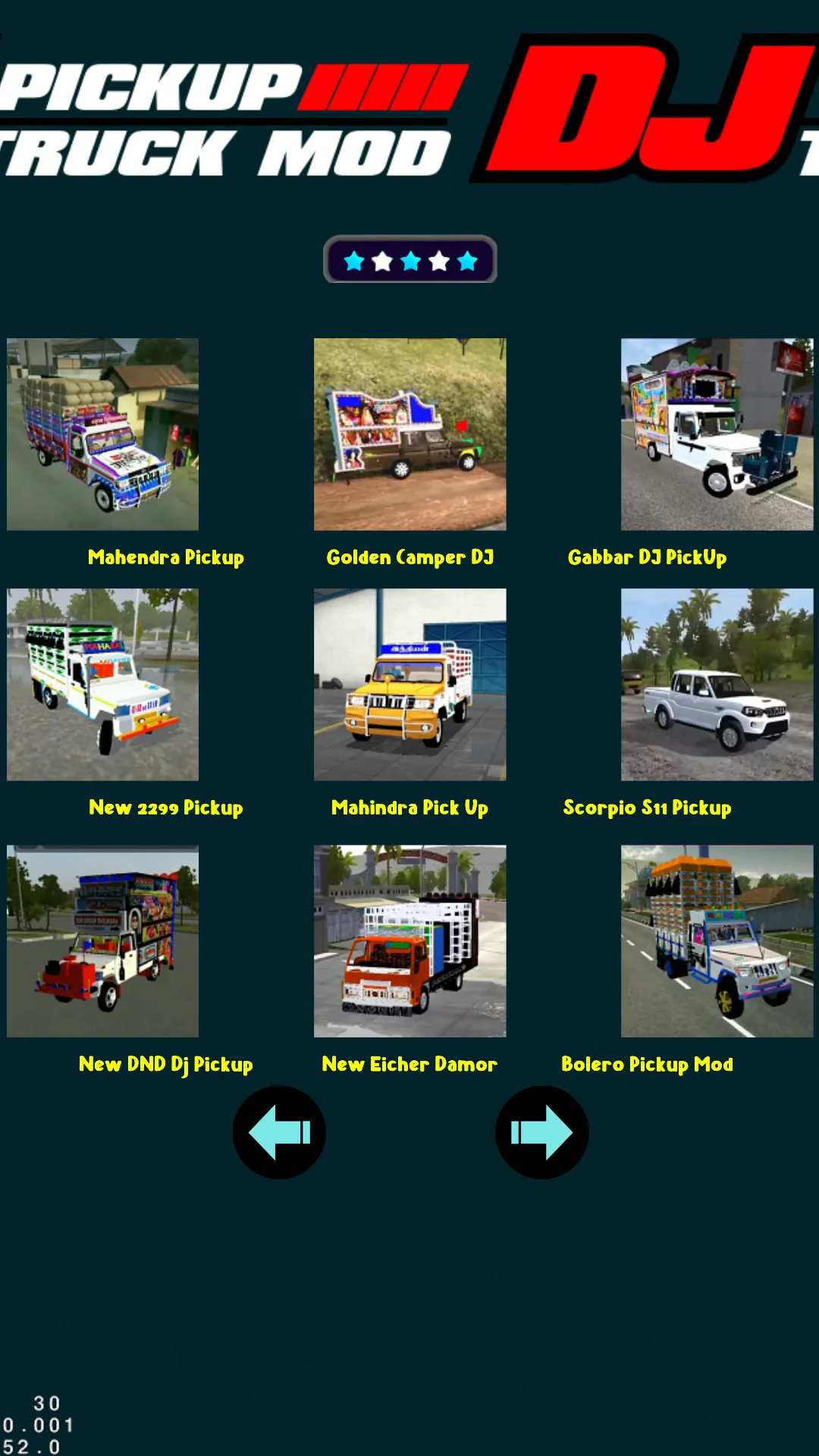 DJ Pickup Truck Mod | Indus Appstore | Screenshot