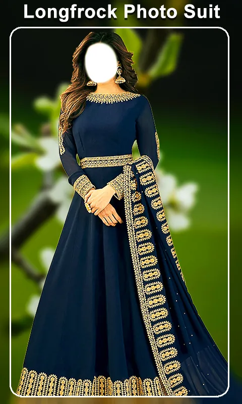 Long frock photo suit | Indus Appstore | Screenshot