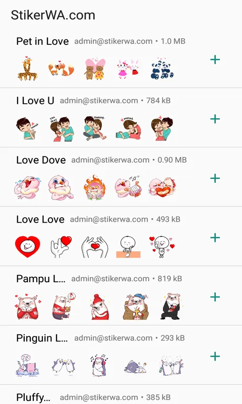 Valentine Day WAStickerApps | Indus Appstore | Screenshot