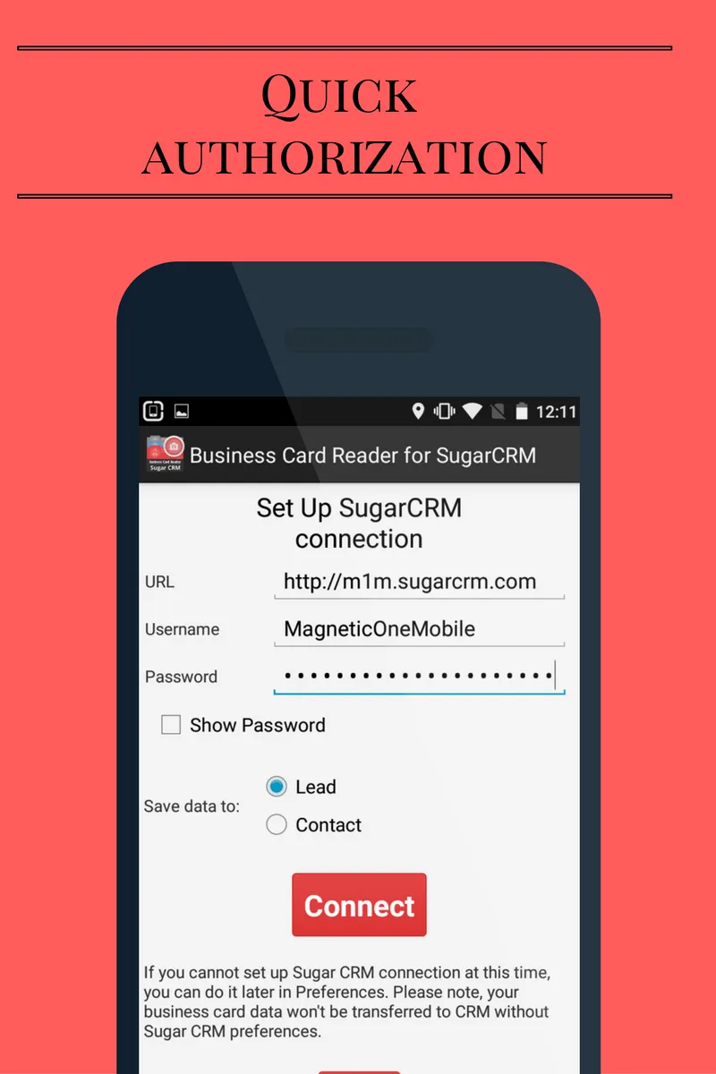 Business Card Reader for Sugar | Indus Appstore | Screenshot