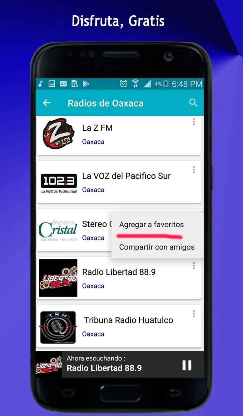 Radios de Oaxaca | Indus Appstore | Screenshot