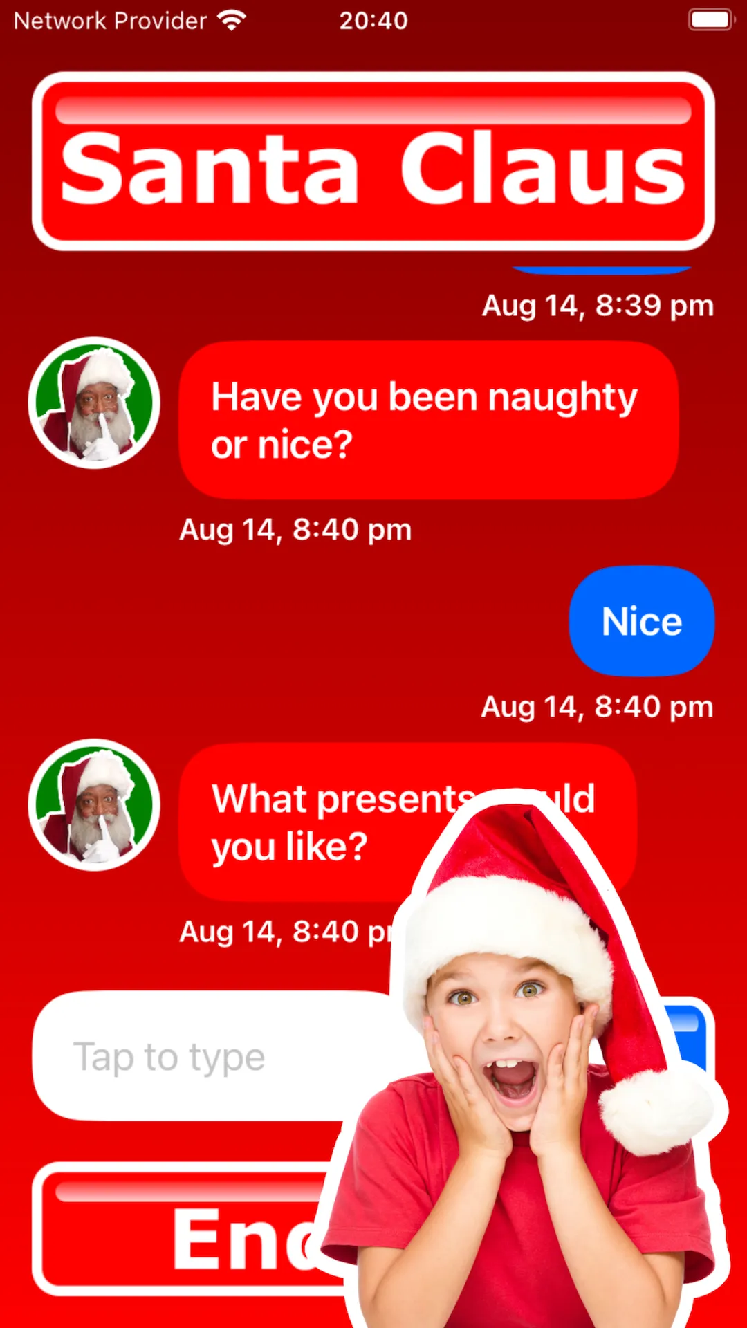 Santa Call & Text You! | Indus Appstore | Screenshot