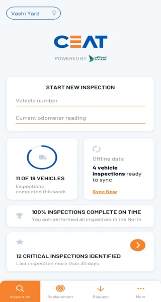 TyreChk+ | Indus Appstore | Screenshot