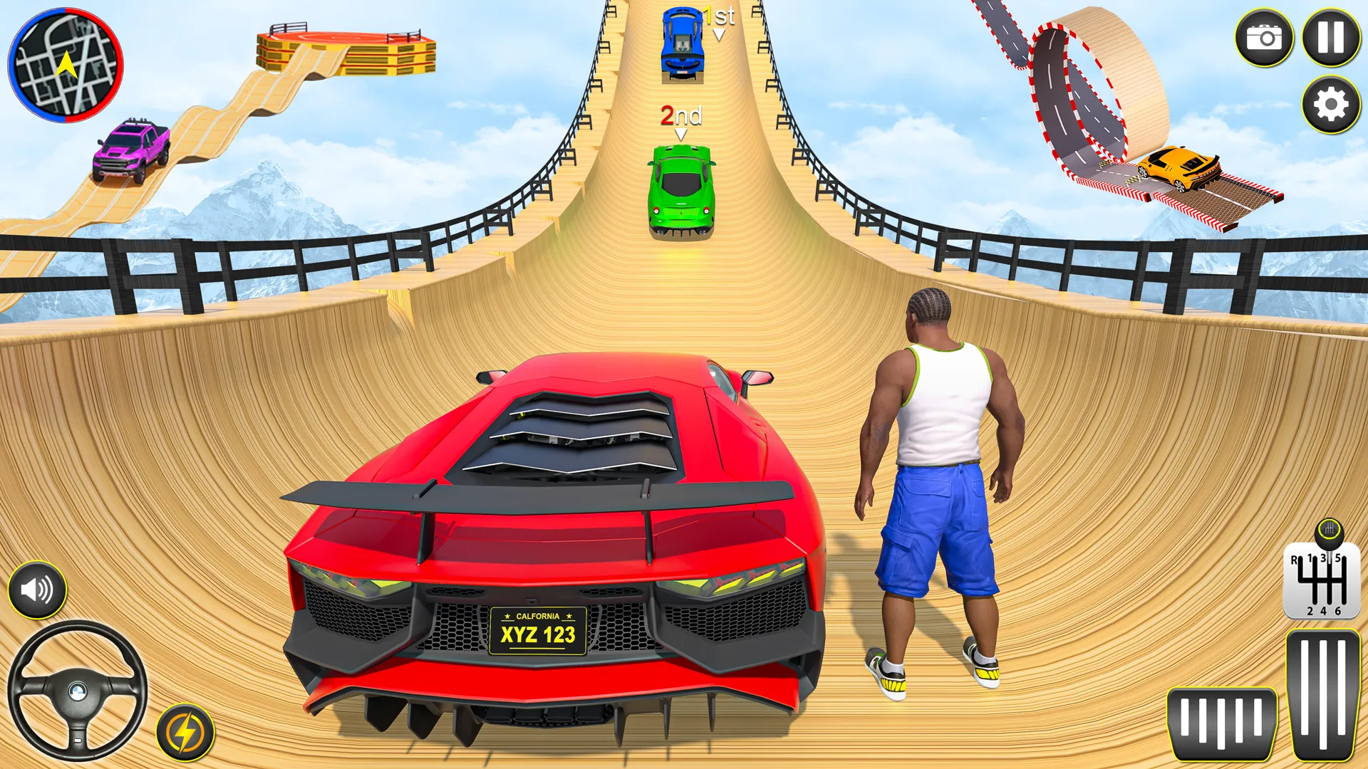 Gt Car Stunt Ramp Car Games 3D | Indus Appstore | Screenshot