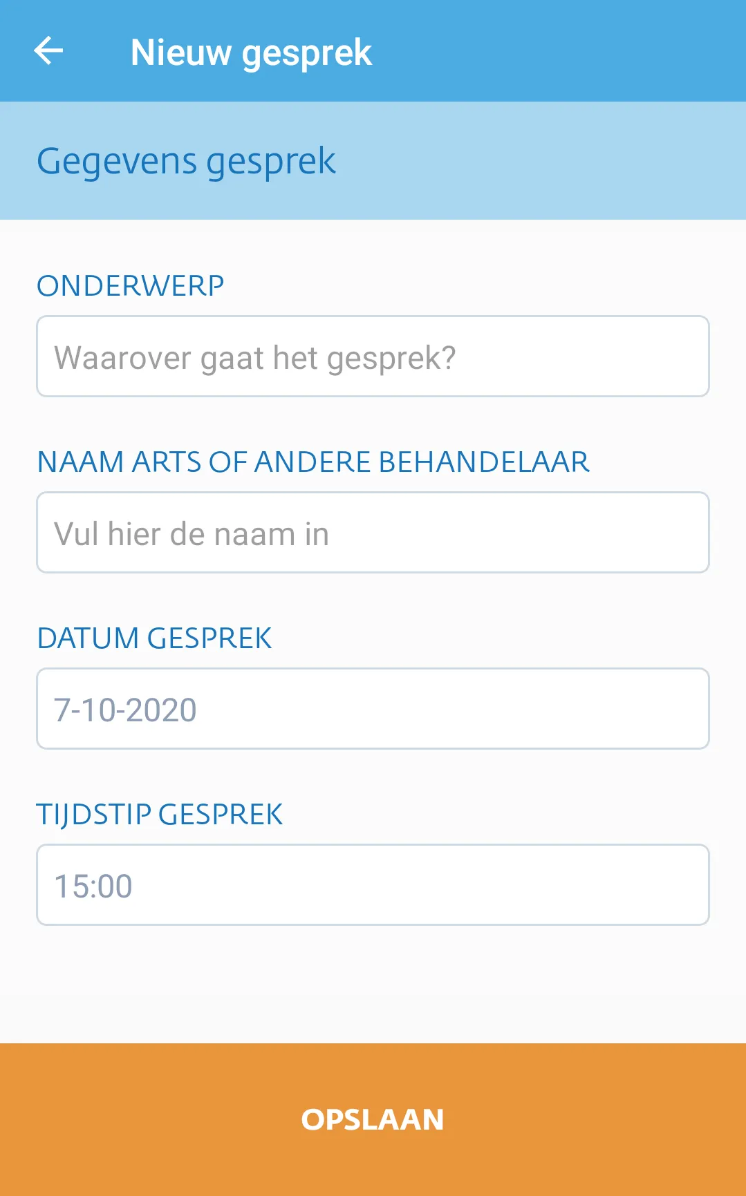 Gesprekshulp bij kanker | Indus Appstore | Screenshot