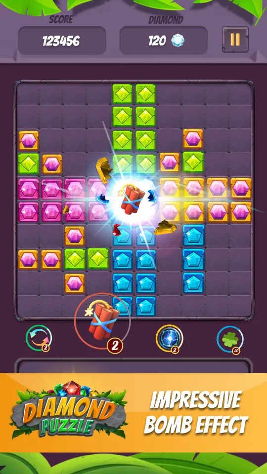 Brick game: Jewel block game | Indus Appstore | Screenshot