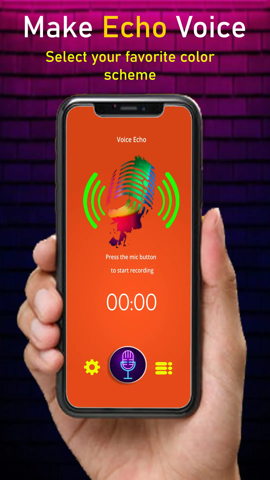 Echo Voice Recorder for India | Indus Appstore | Screenshot