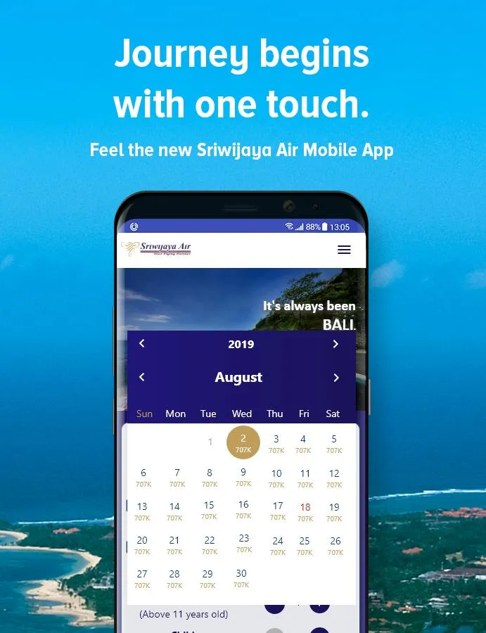 Sriwijaya Air Mobile | Indus Appstore | Screenshot