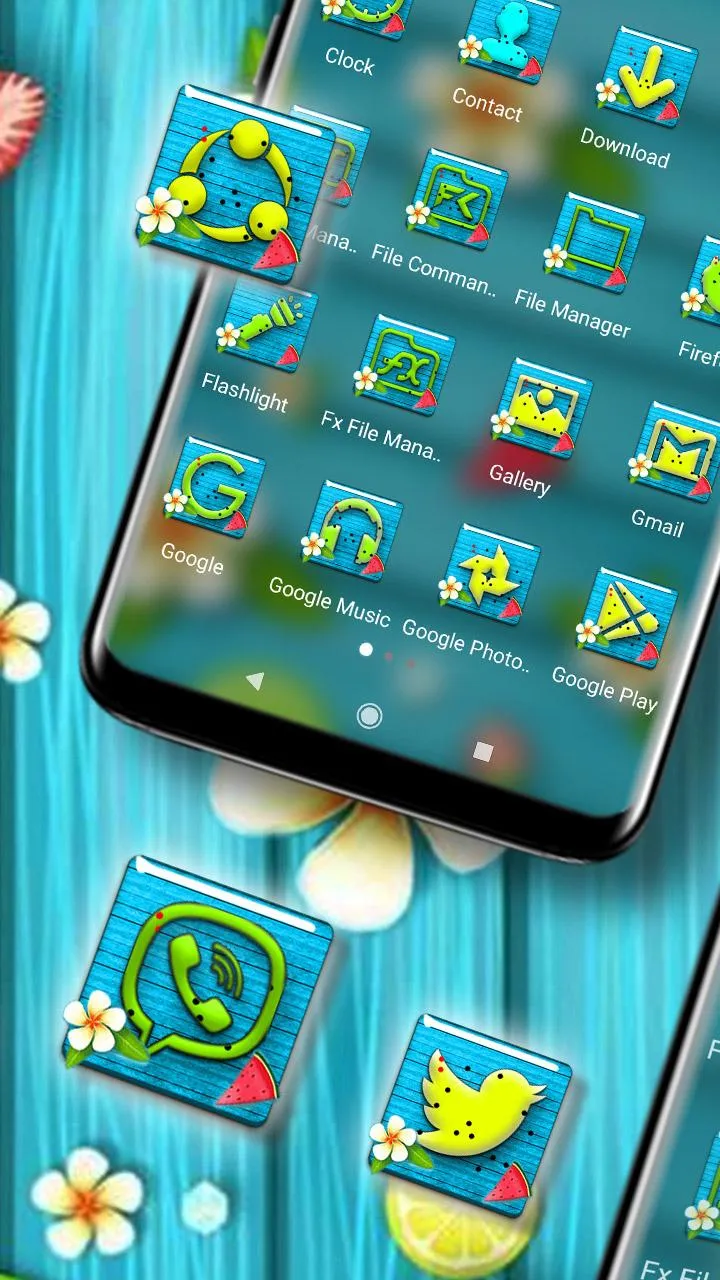 Summer Launcher Theme | Indus Appstore | Screenshot