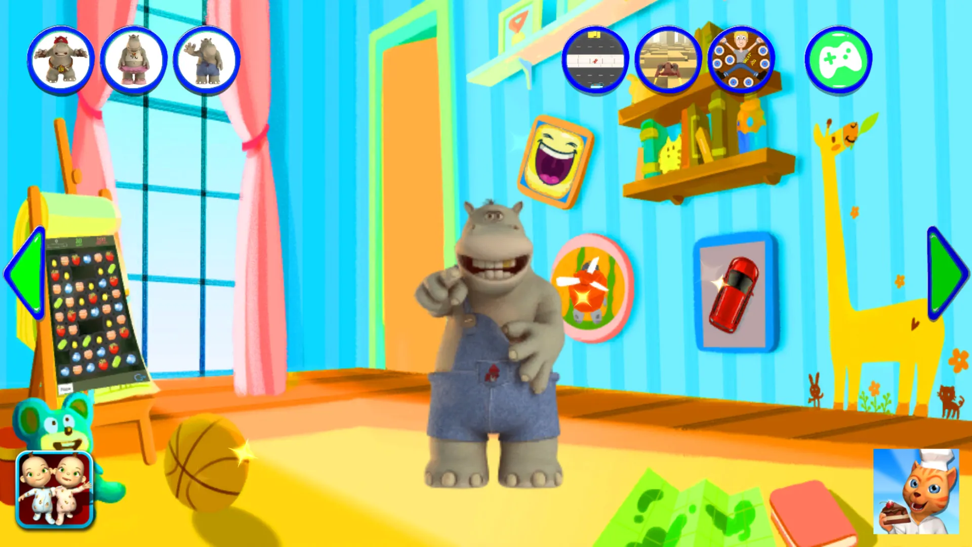 Talking Hippo Rock | Indus Appstore | Screenshot