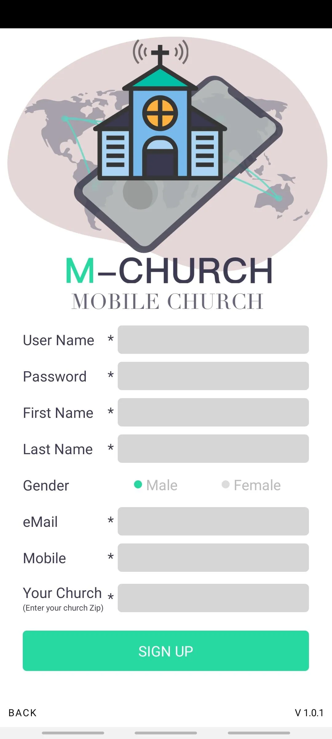 M-CHURCH | Indus Appstore | Screenshot