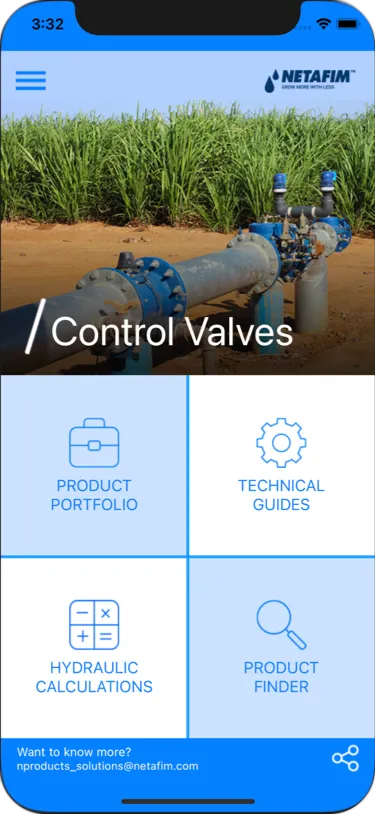 Netafim Control Valves | Indus Appstore | Screenshot