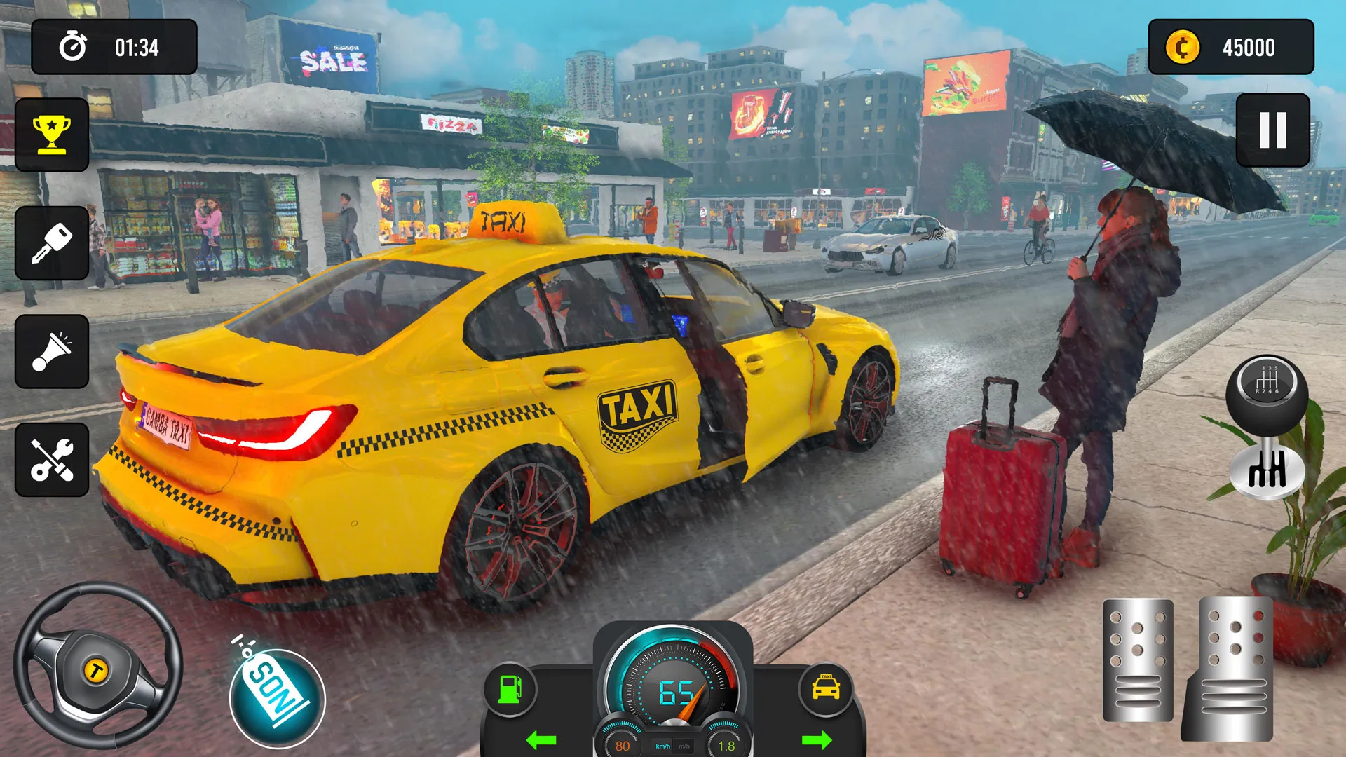 Taxi Simulator 3d Taxi Driver | Indus Appstore | Screenshot