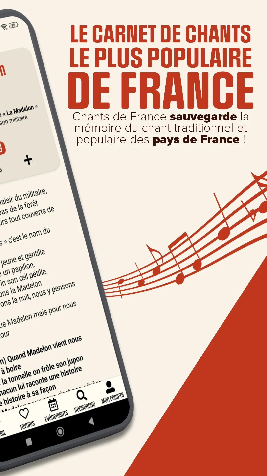 Chants de France | Indus Appstore | Screenshot