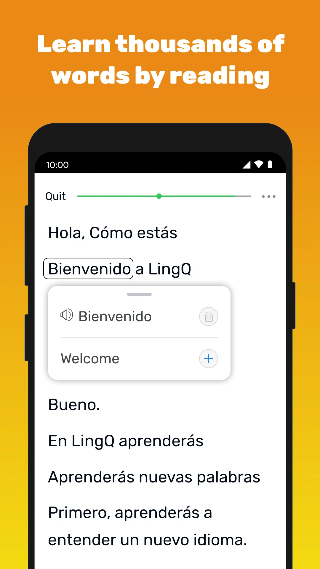 LingQ - Language Learning | Indus Appstore | Screenshot