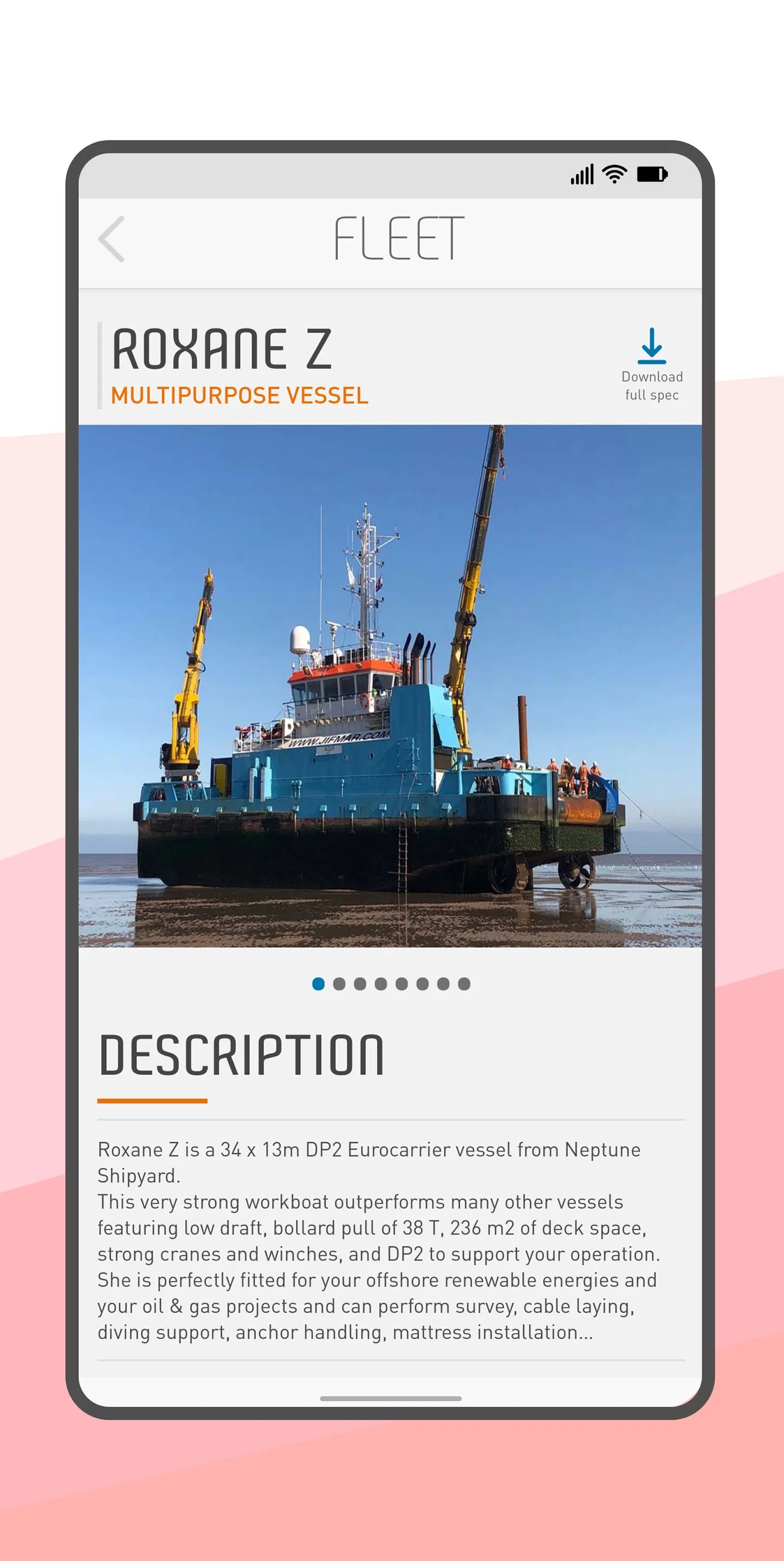 Jifmar Offshore Services | Indus Appstore | Screenshot