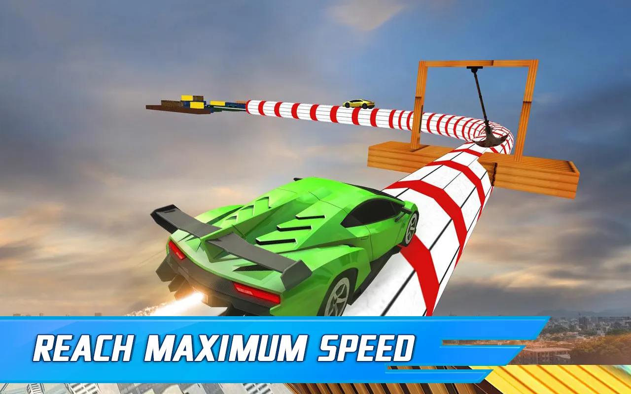 Racing Car Stunts: Crazy Track | Indus Appstore | Screenshot