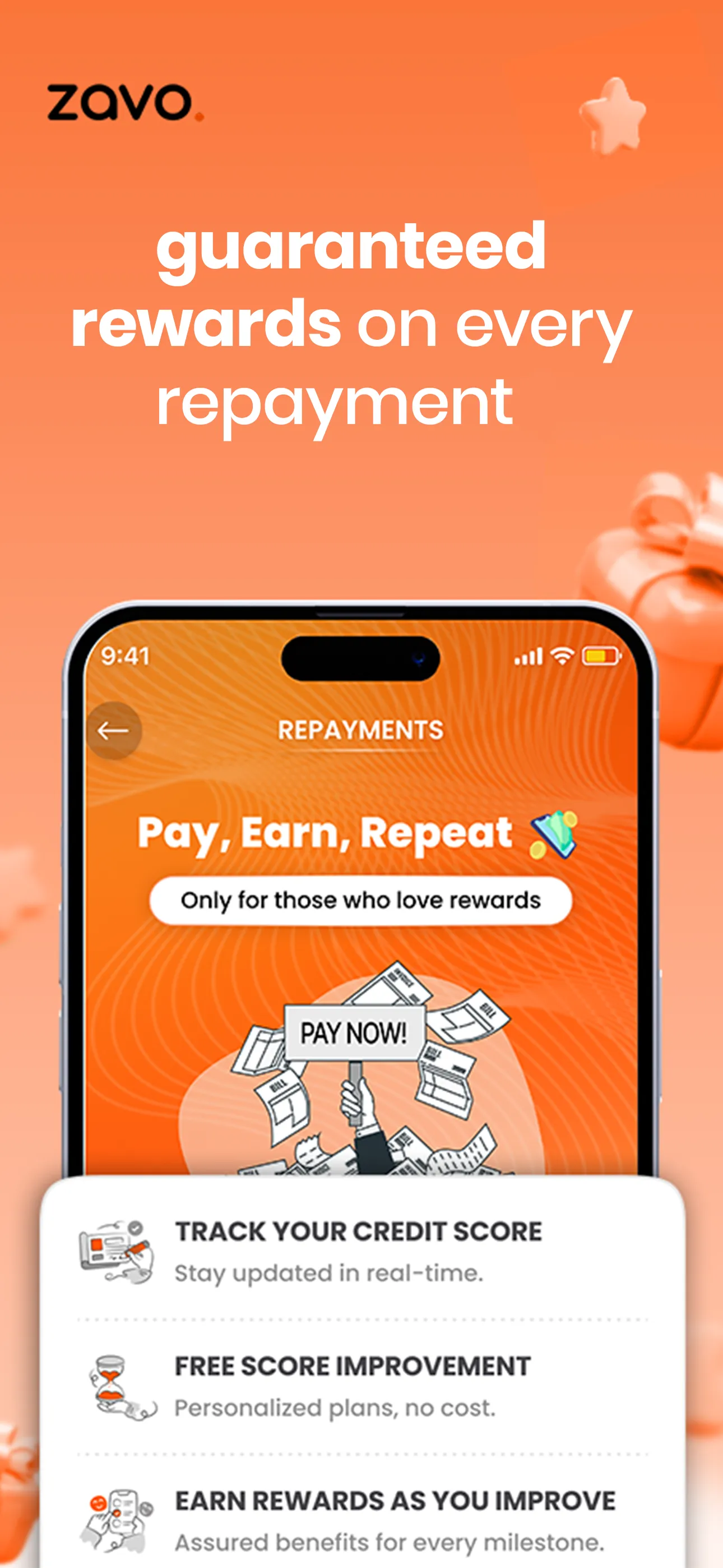 zavo: rewards & loan repayment | Indus Appstore | Screenshot