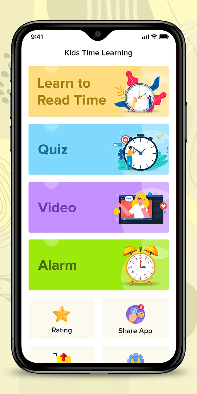 Kids Clock Learning | Indus Appstore | Screenshot