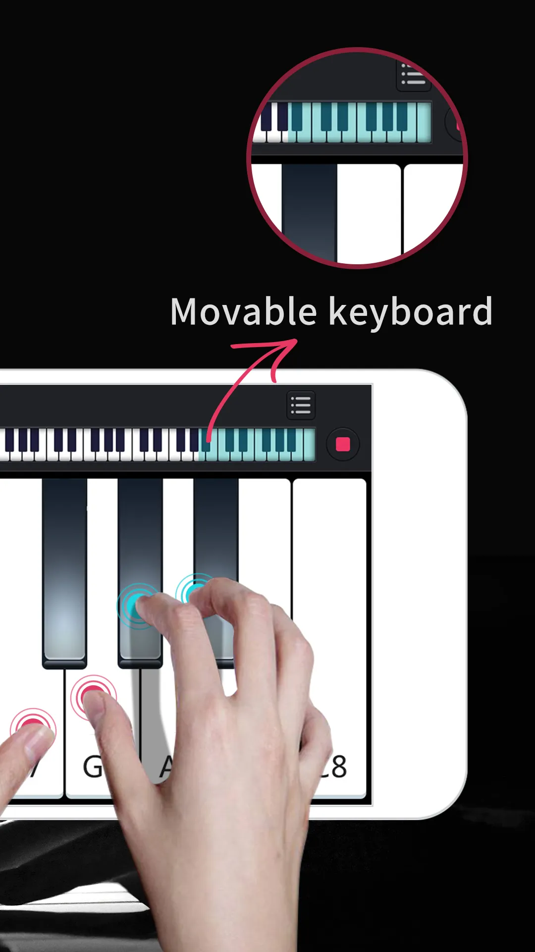 Real Piano - Piano Keyboard | Indus Appstore | Screenshot