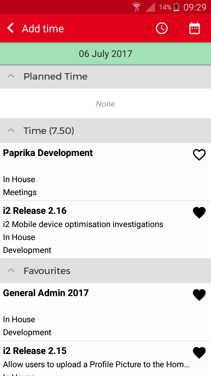 Paprika Timesheet | Indus Appstore | Screenshot