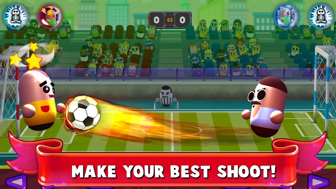 2 Player Head Soccer Game | Indus Appstore | Screenshot