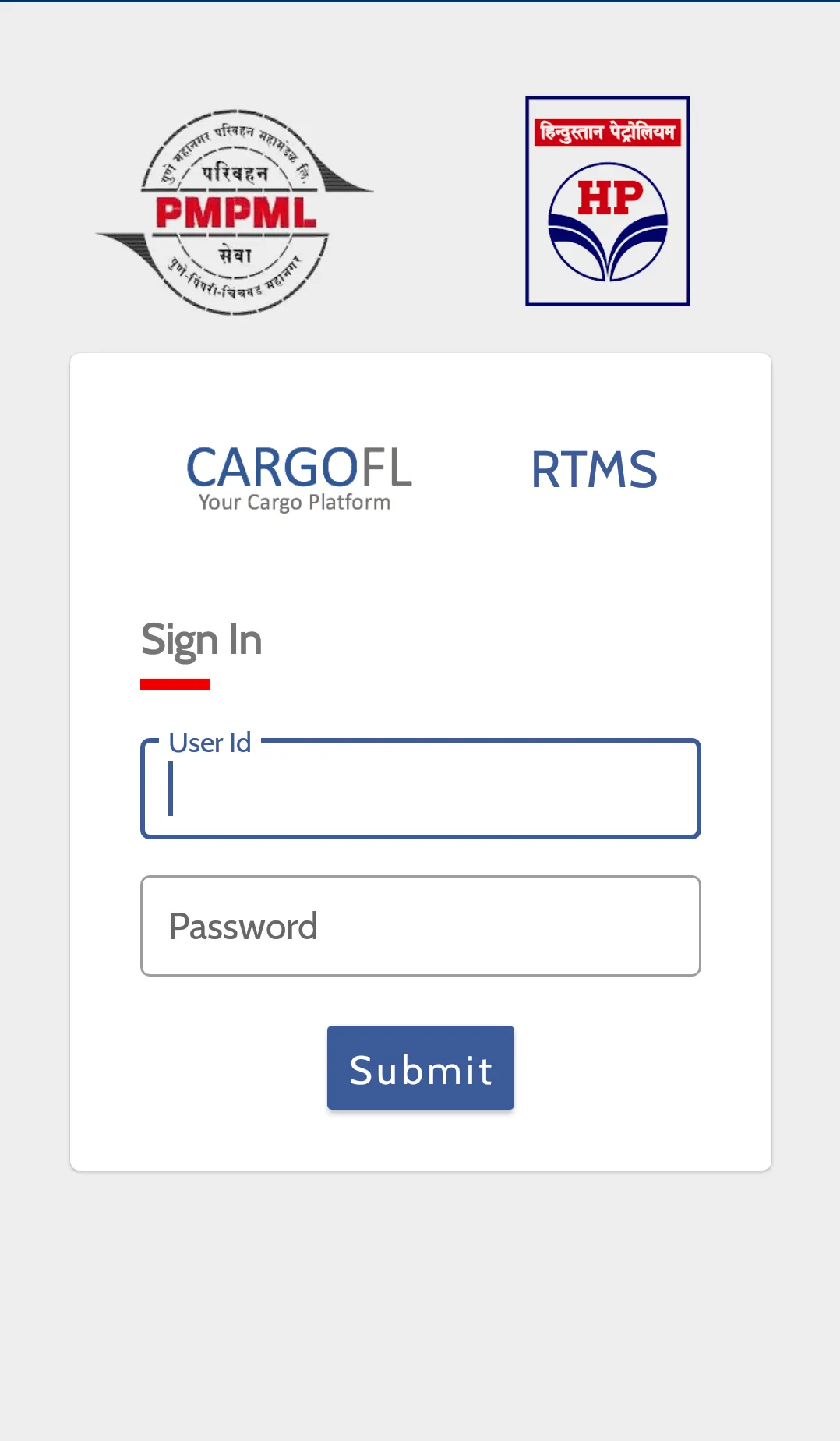 CargoFL PMPML RTMS | Indus Appstore | Screenshot