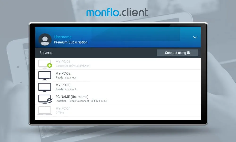 Monflo - Remote PC Access | Indus Appstore | Screenshot