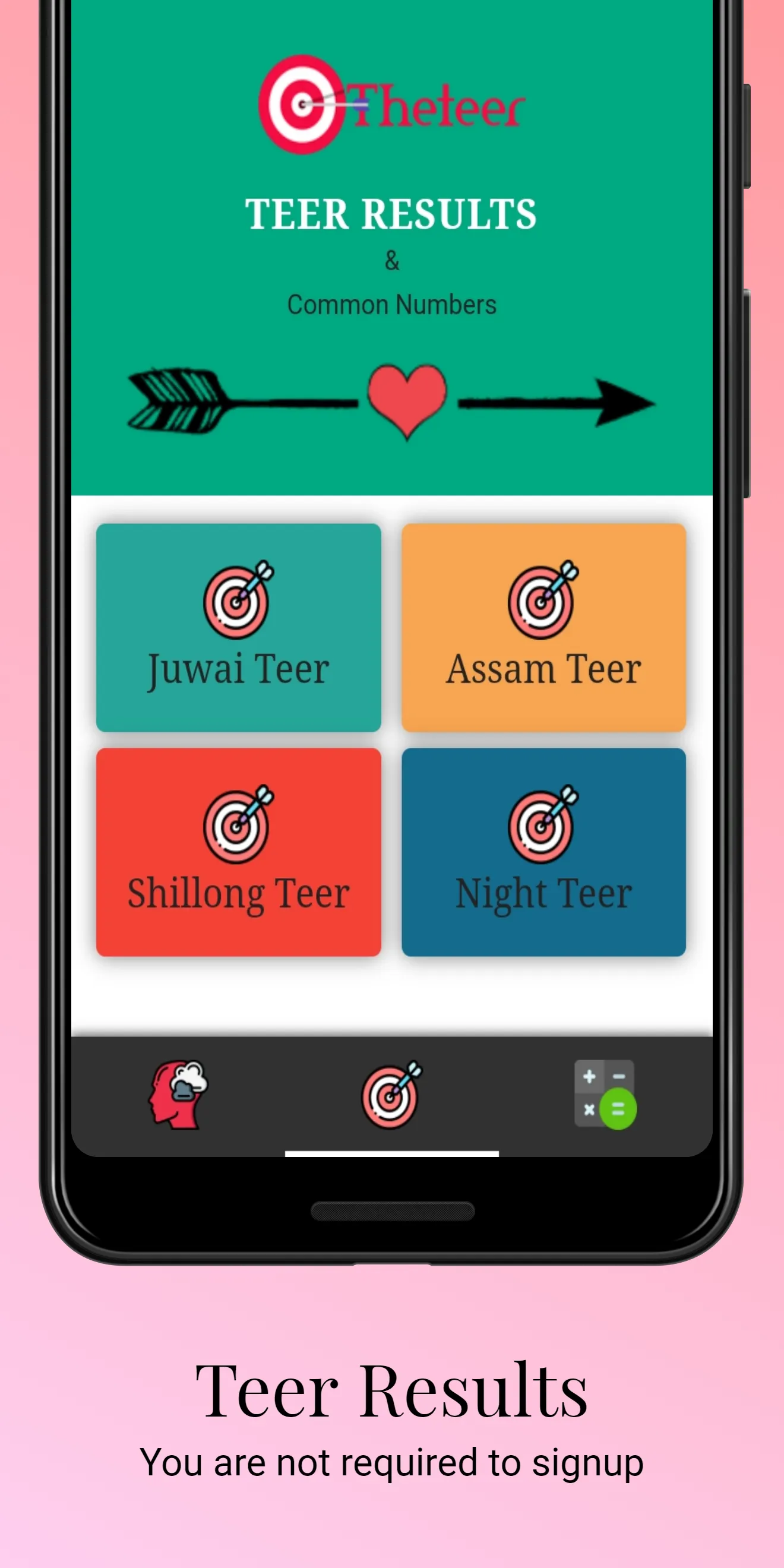 Teer result & common numbers | Indus Appstore | Screenshot