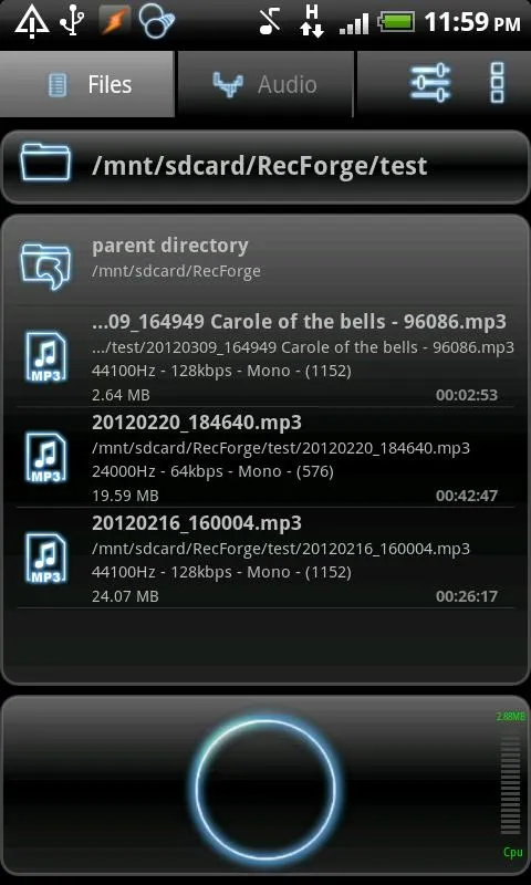 RecForge Lite - Audio Recorder | Indus Appstore | Screenshot