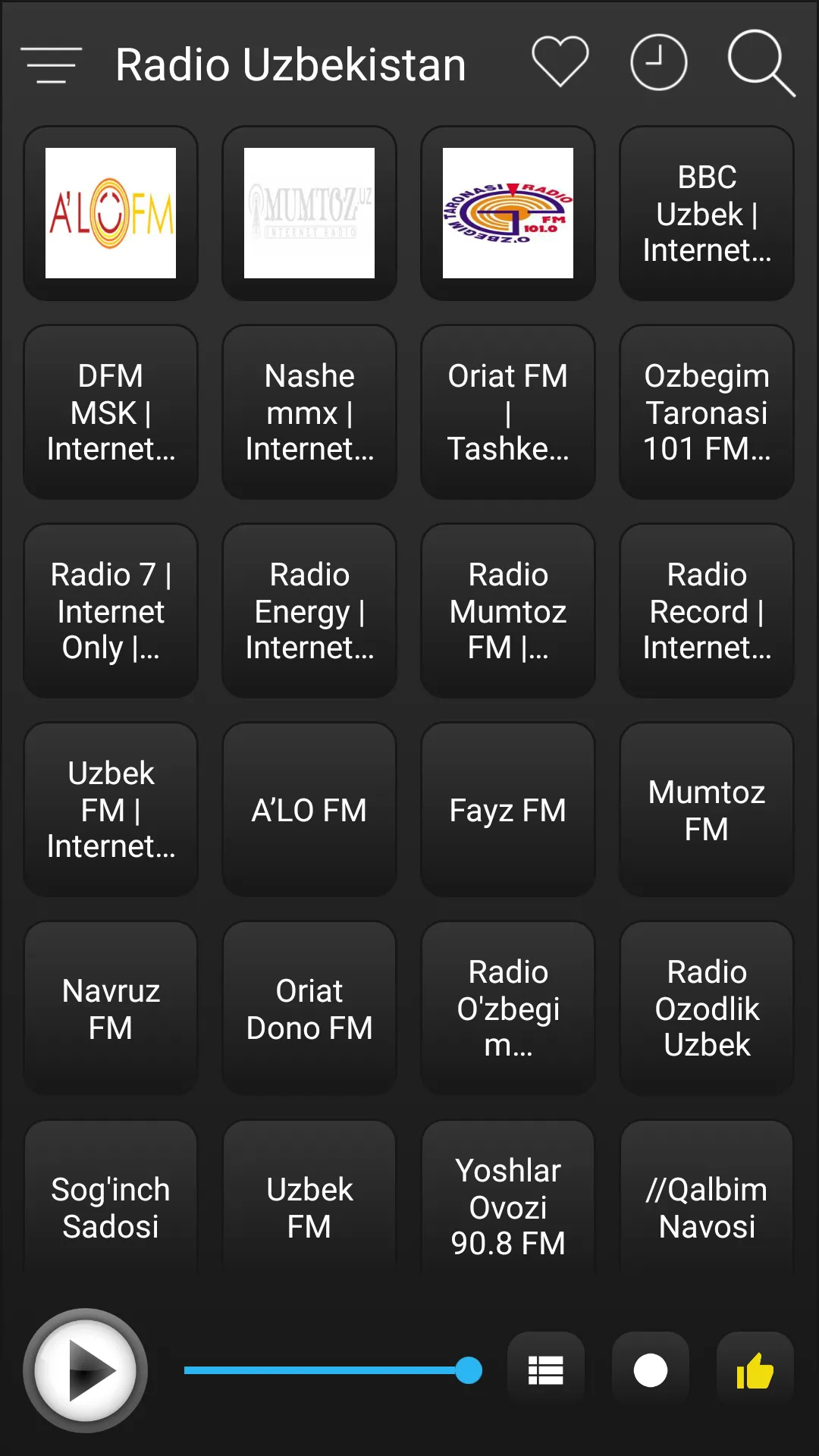 Uzbekistan Radio FM AM Music | Indus Appstore | Screenshot