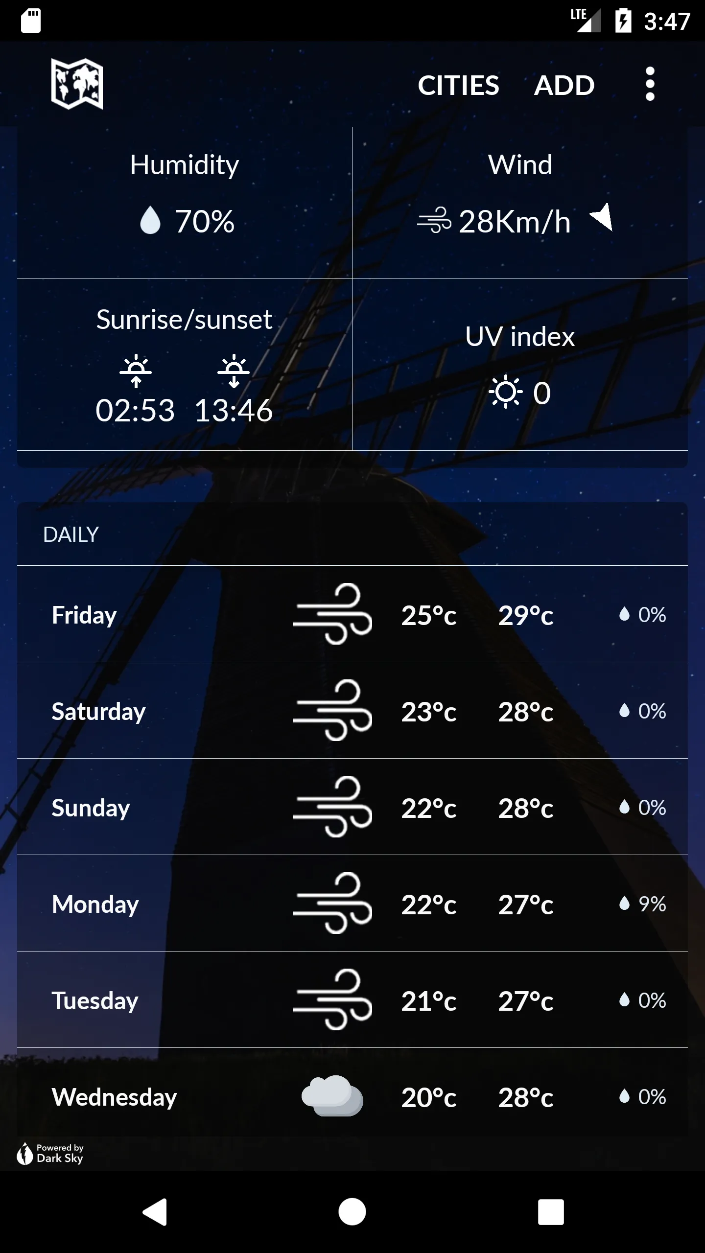 Qatar Weather | Indus Appstore | Screenshot