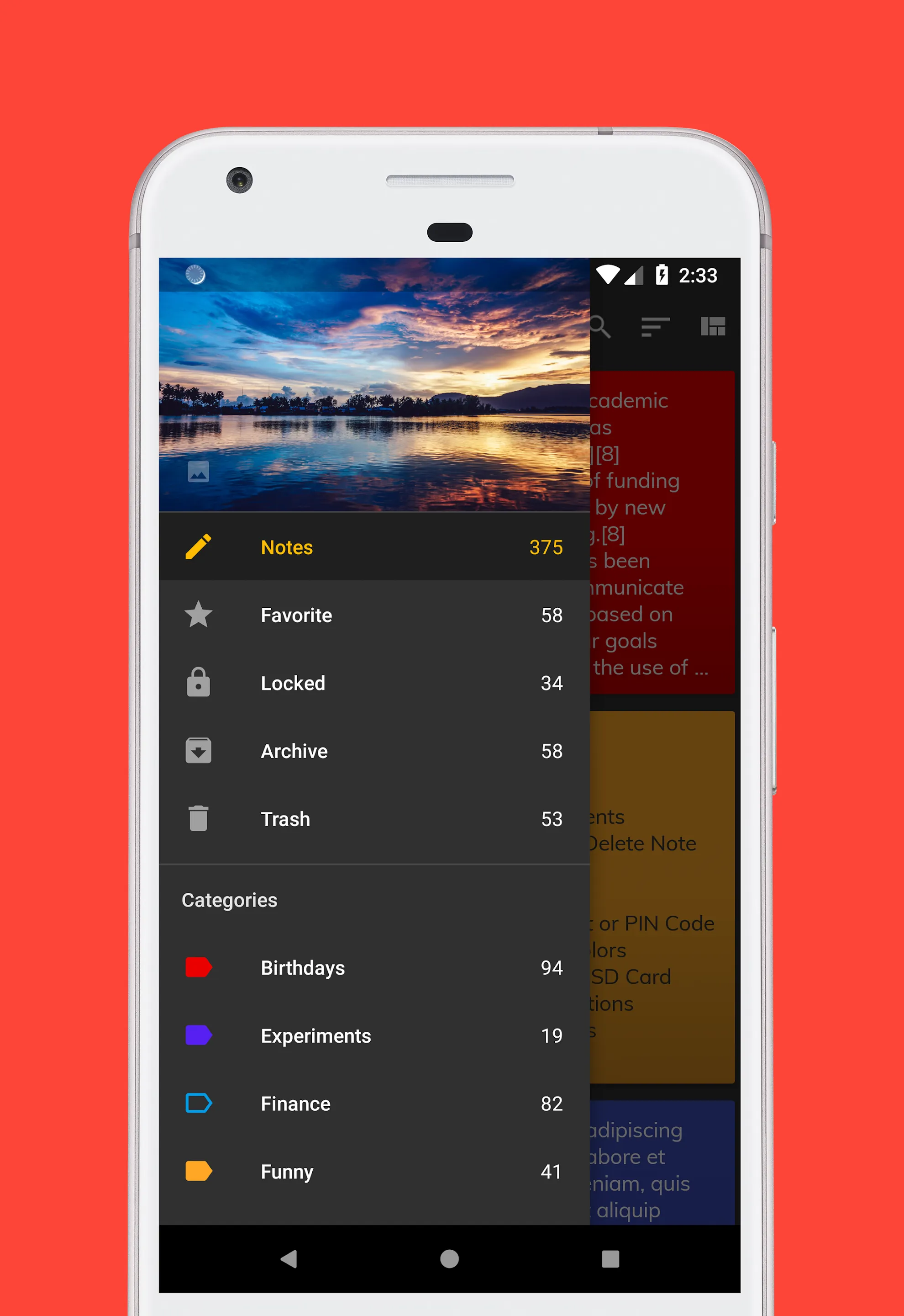 D Notes - notes and lists | Indus Appstore | Screenshot