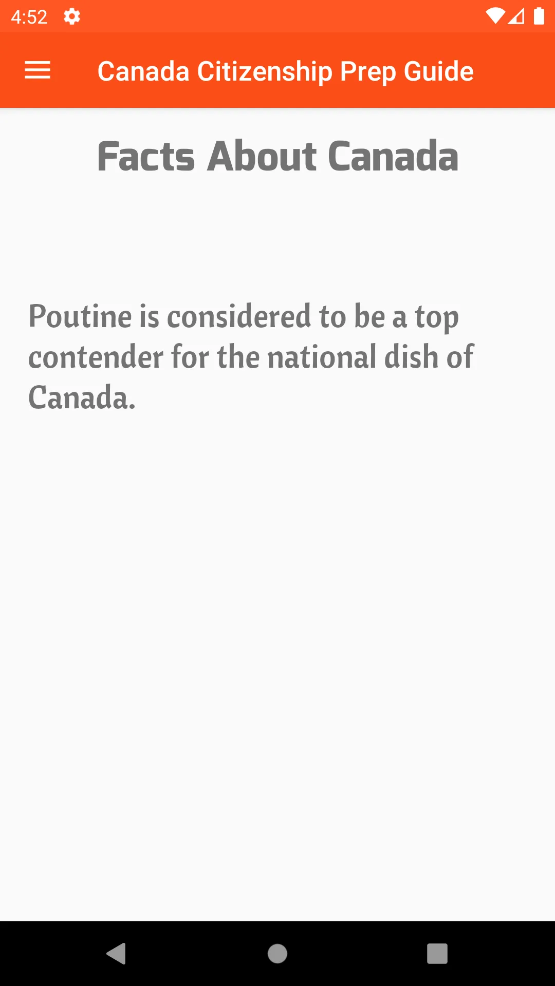 Canada Citizenship Prep Guide | Indus Appstore | Screenshot