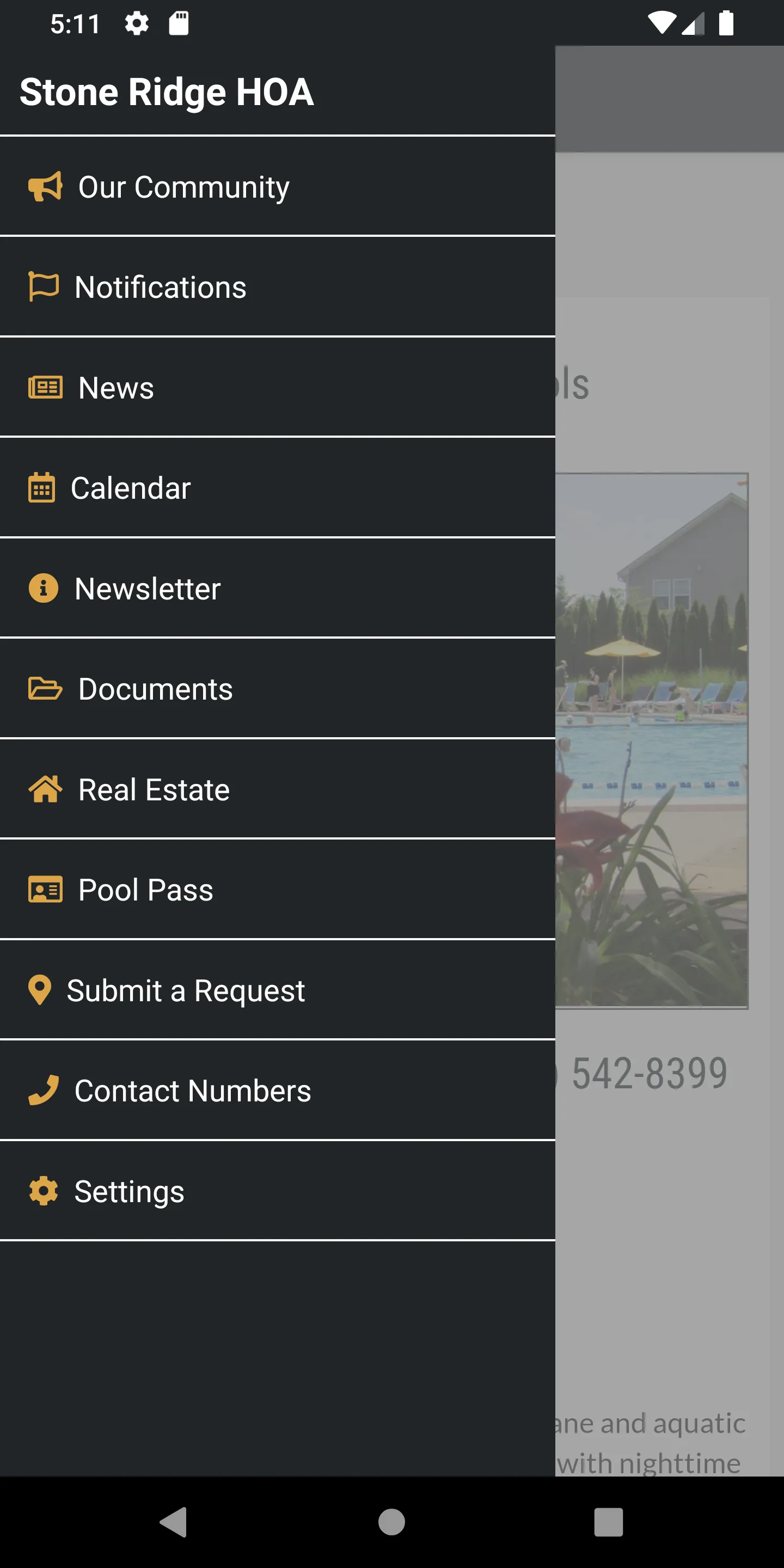 Stone Ridge HOA | Indus Appstore | Screenshot