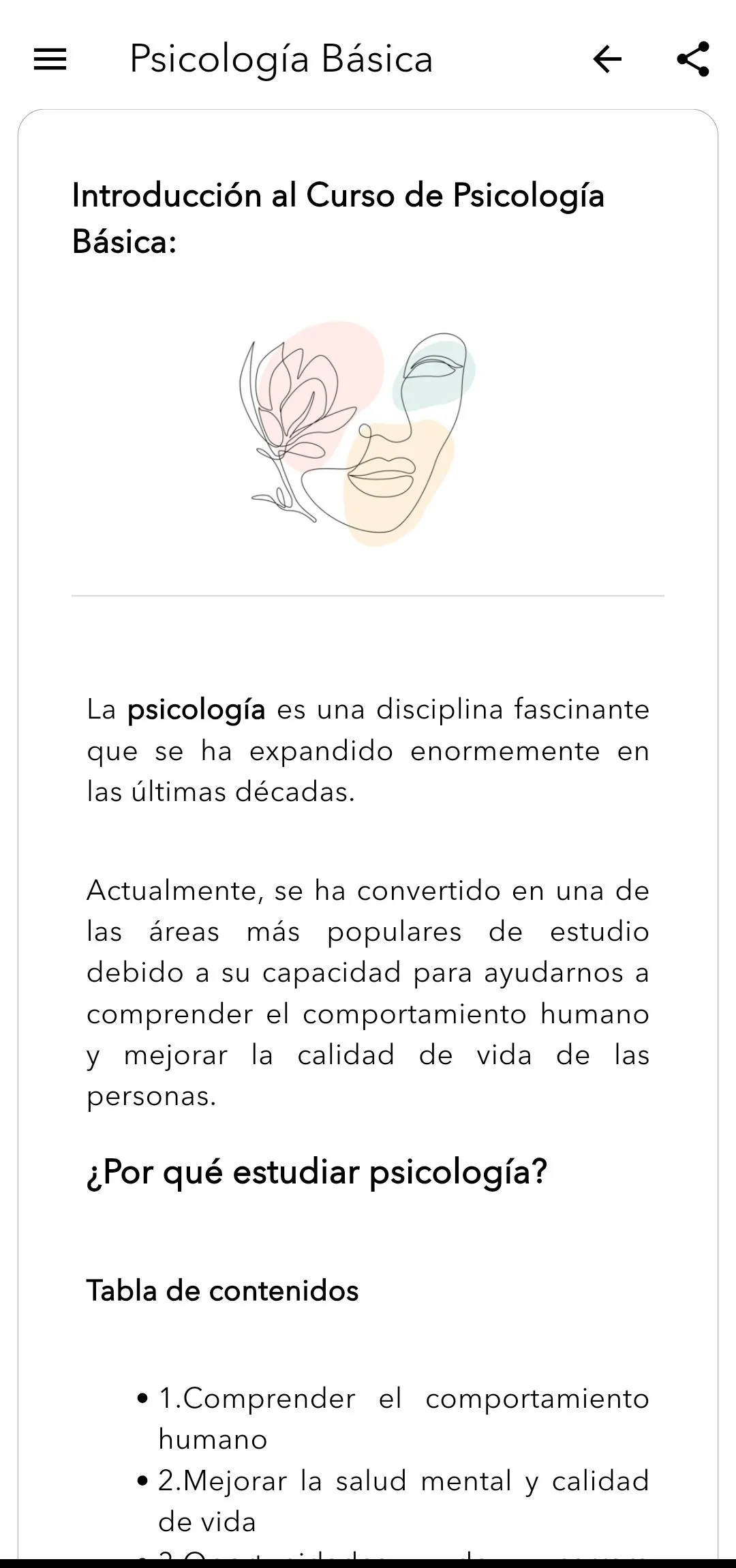 Psicología Básica | Indus Appstore | Screenshot