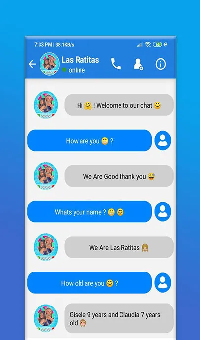 Las Ratitas Fake video call | Indus Appstore | Screenshot