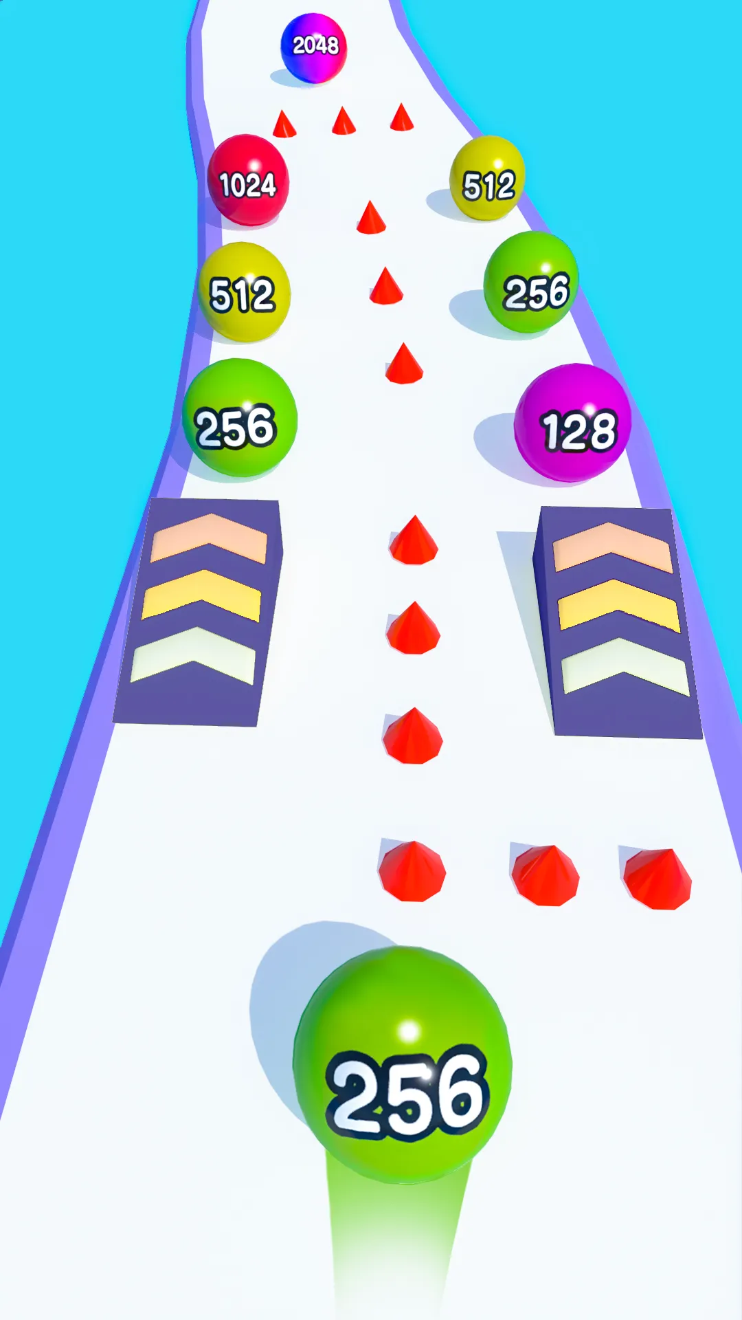 Rolling Ball Run Numbers Game | Indus Appstore | Screenshot