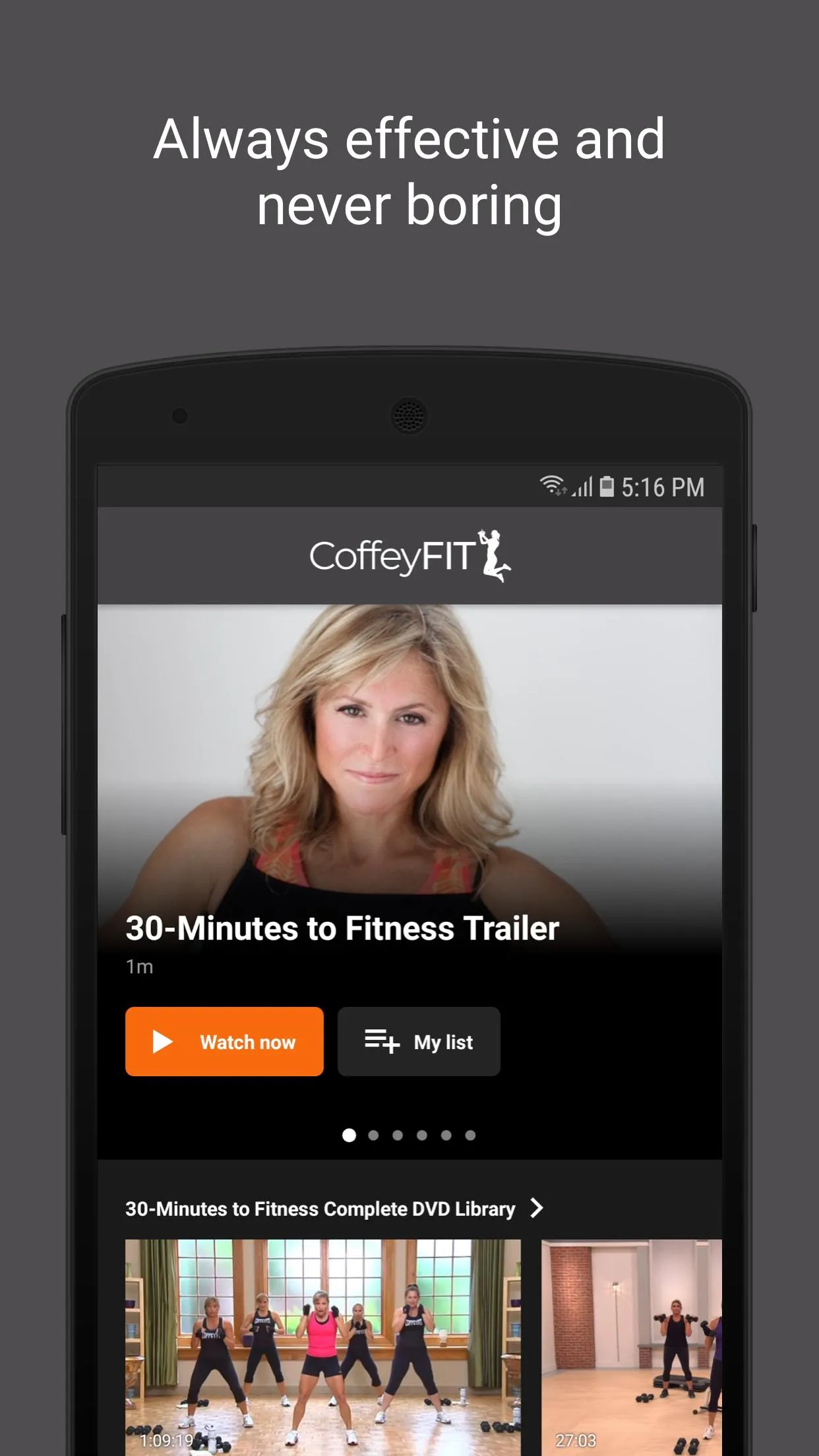 30-Minutes to Fitness | Indus Appstore | Screenshot