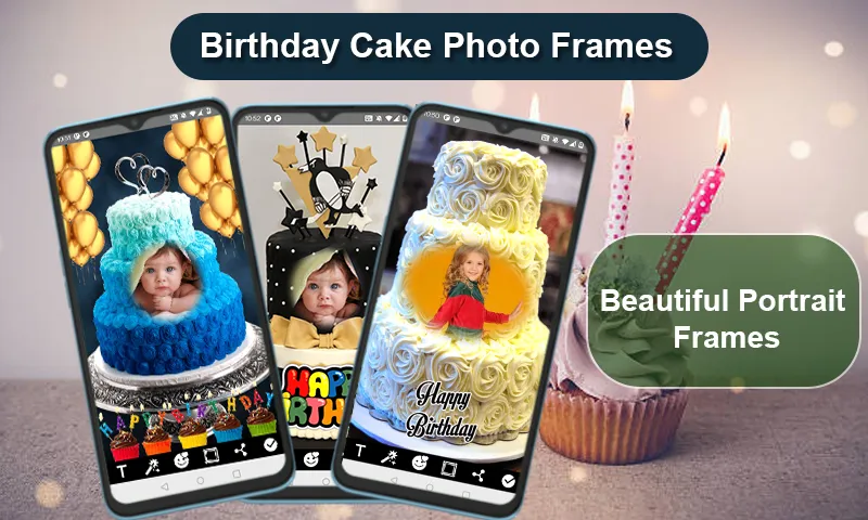 Birthday Cake Photo Editor | Indus Appstore | Screenshot