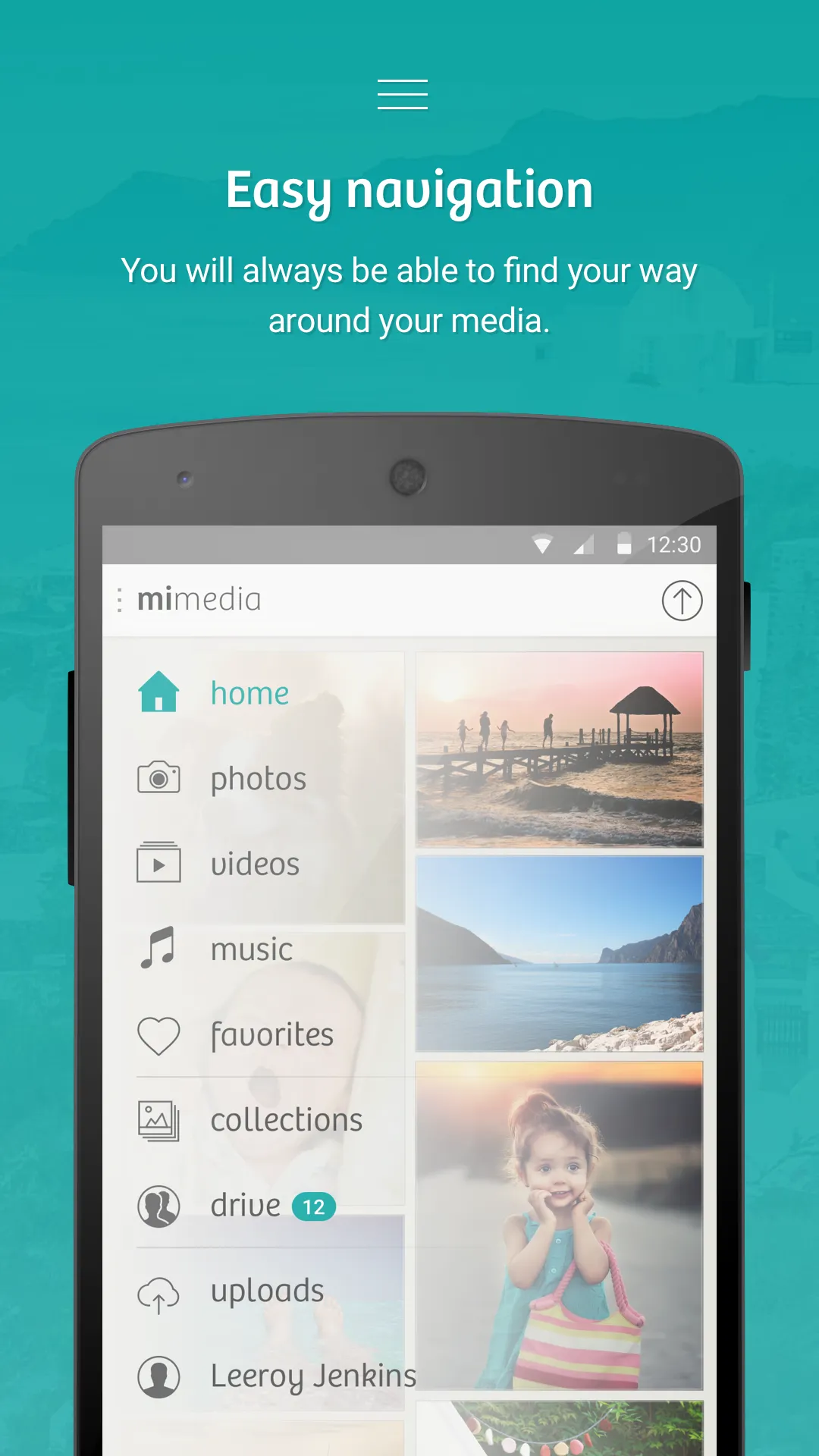 MiMedia | Indus Appstore | Screenshot