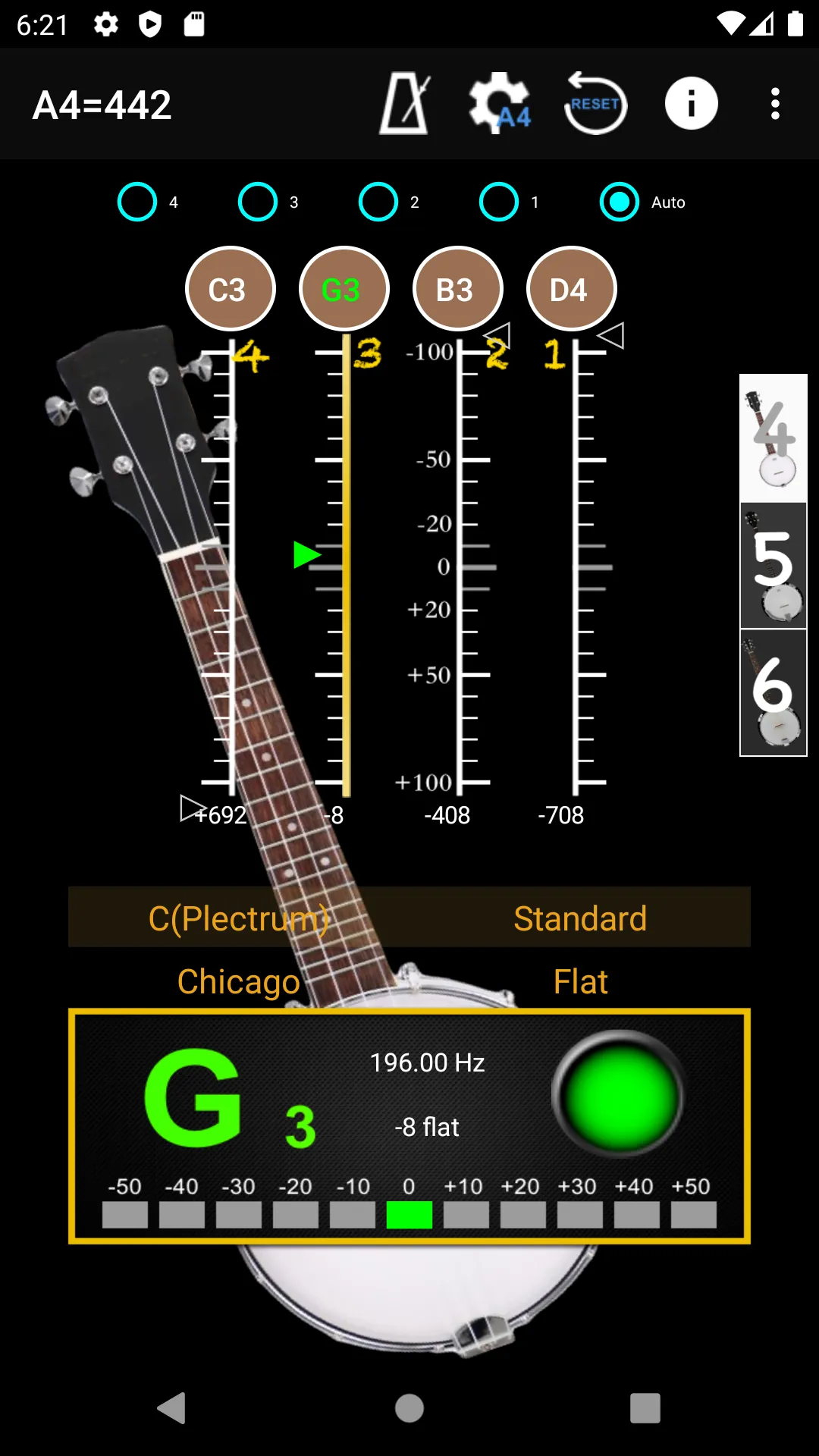 BanjoTuner-Tuner Banjo Guitar | Indus Appstore | Screenshot