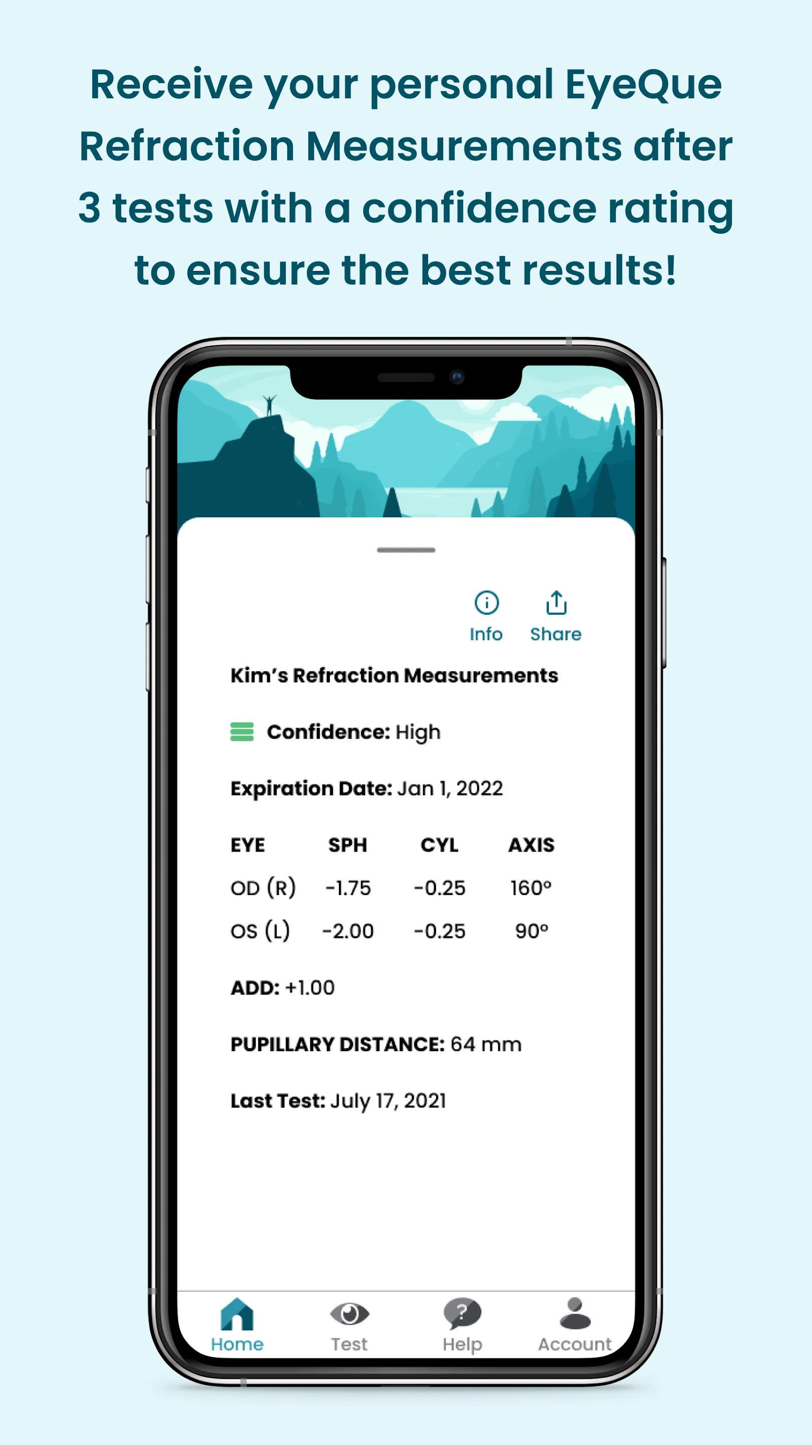 EyeQue VisionCheck | Indus Appstore | Screenshot